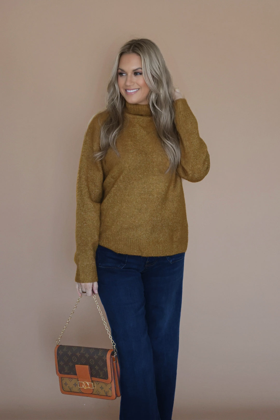 Good Thing Sweater- Camel