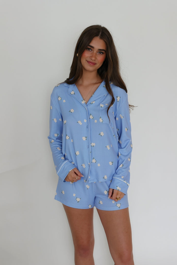 Floral PJ Short