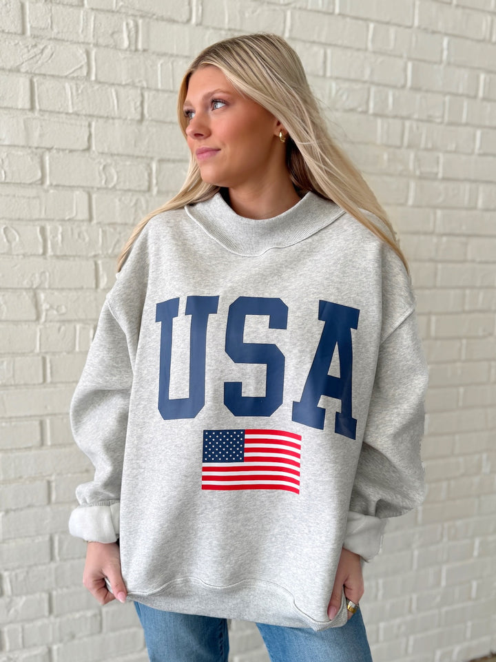 Reversible USA/America Sweatshirt