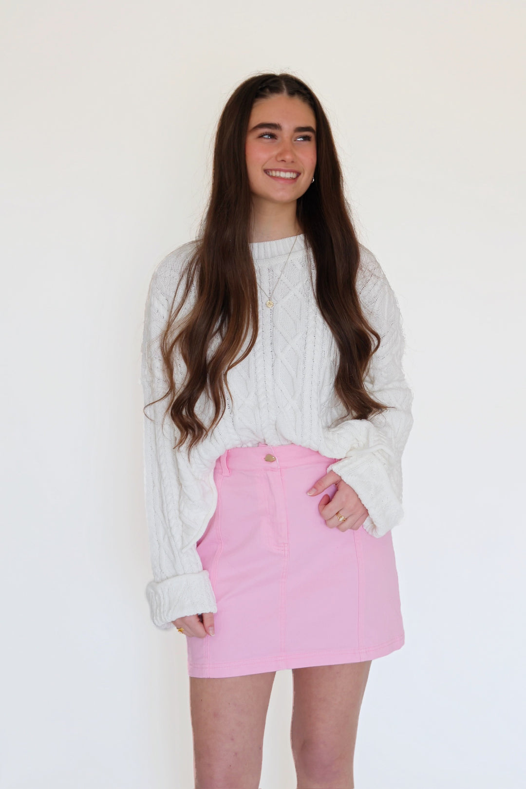 Strawberry Milk Skirt