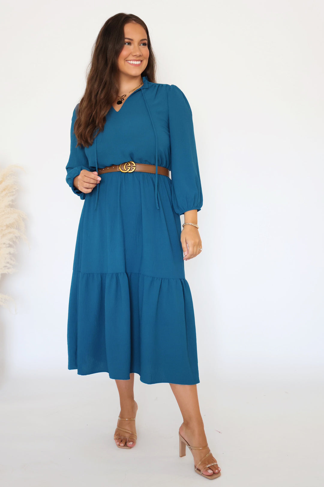 Any Occasion Dress- Teal