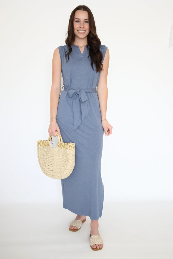 Charlotte Belted Maxi Dress