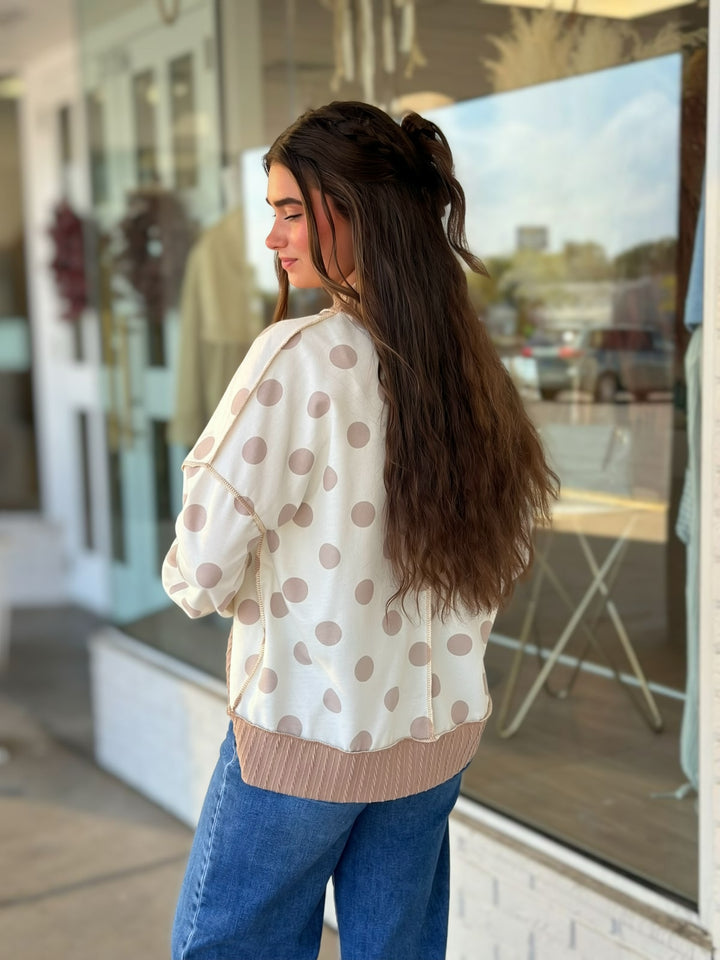 Penny Polka Top