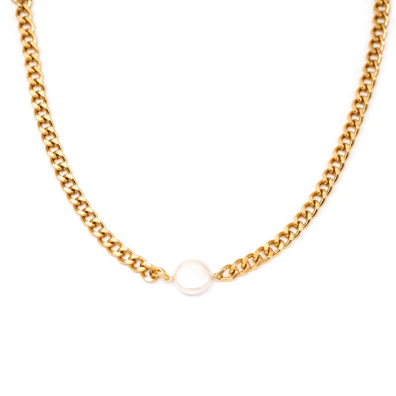 Georgie Necklace- 14k Plated