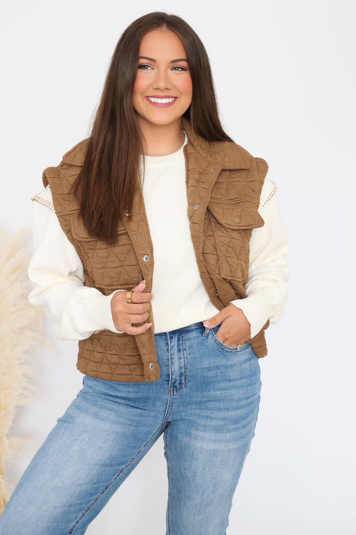 Addison Quilted Vest