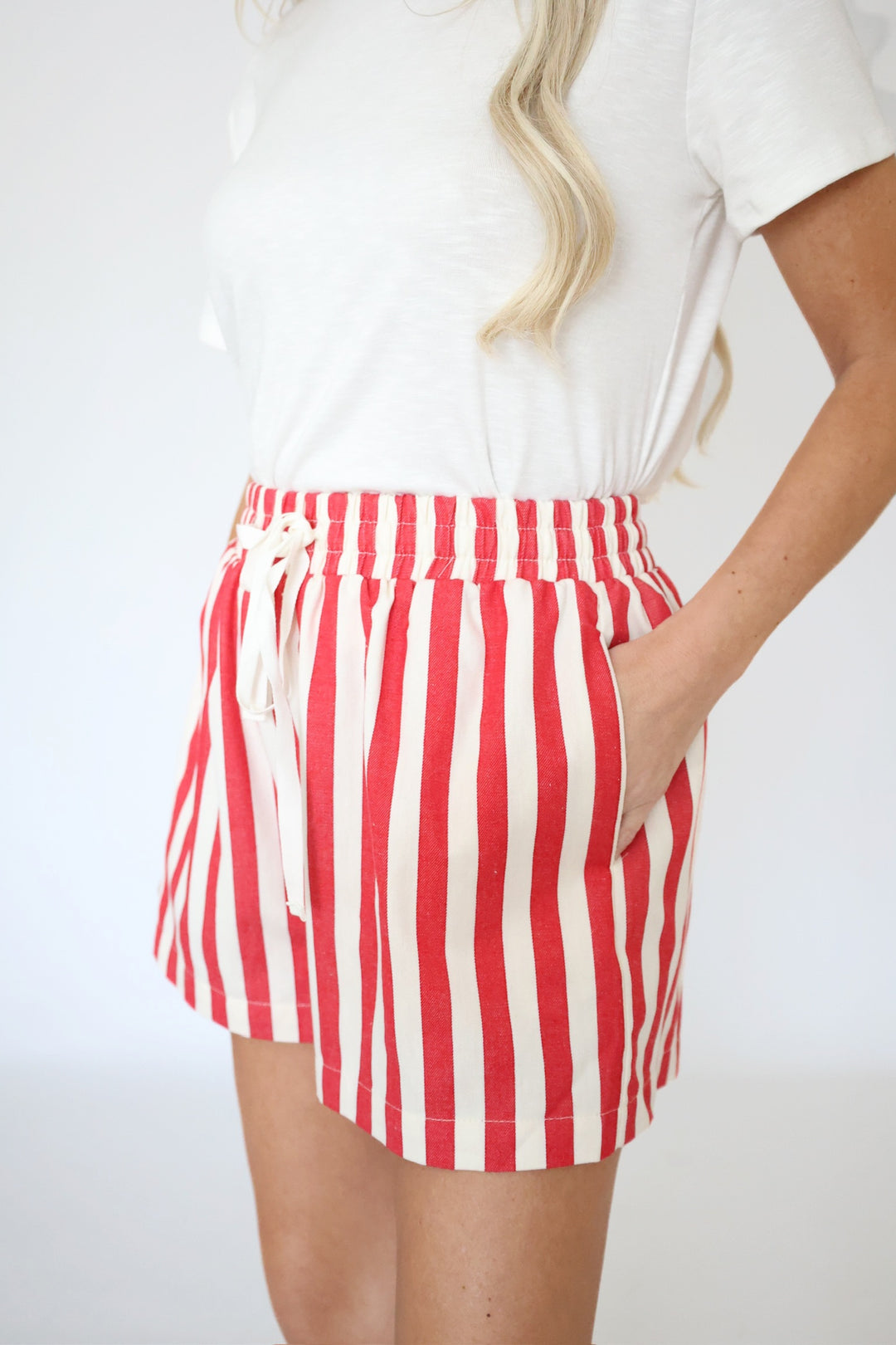 America Striped Shorts
