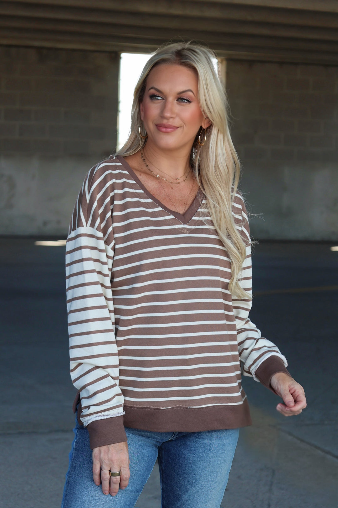 Salina Terry Sweatshirt