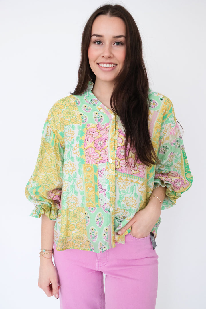 Piper Patchwork Blouse