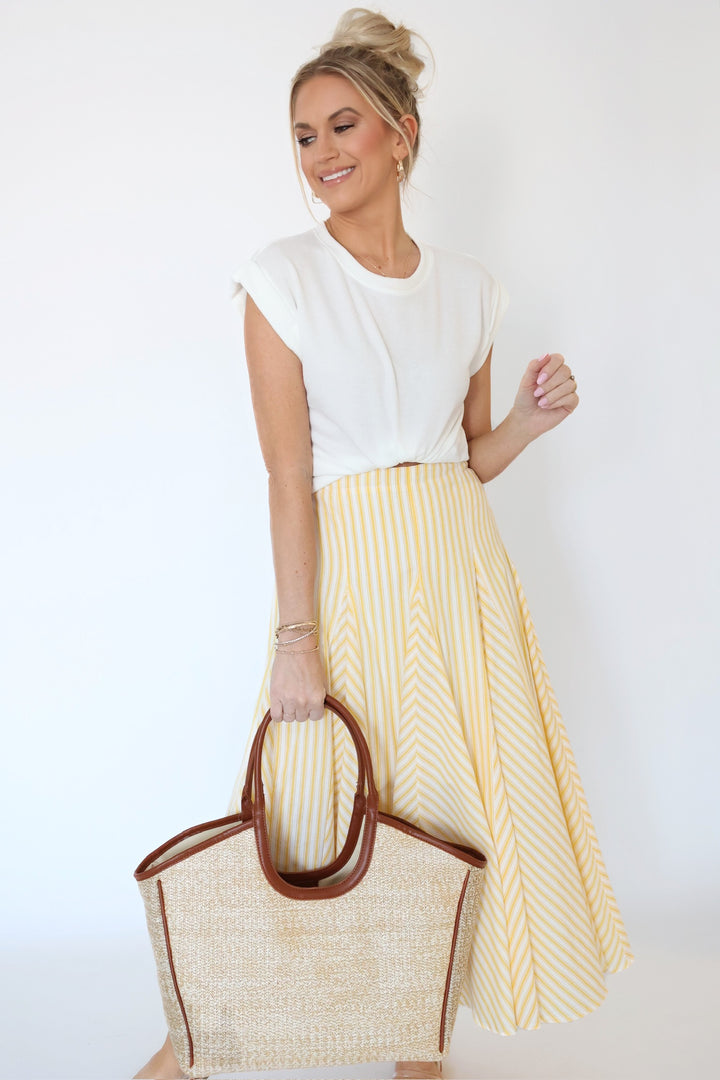 Yacht Club Midi Skirt