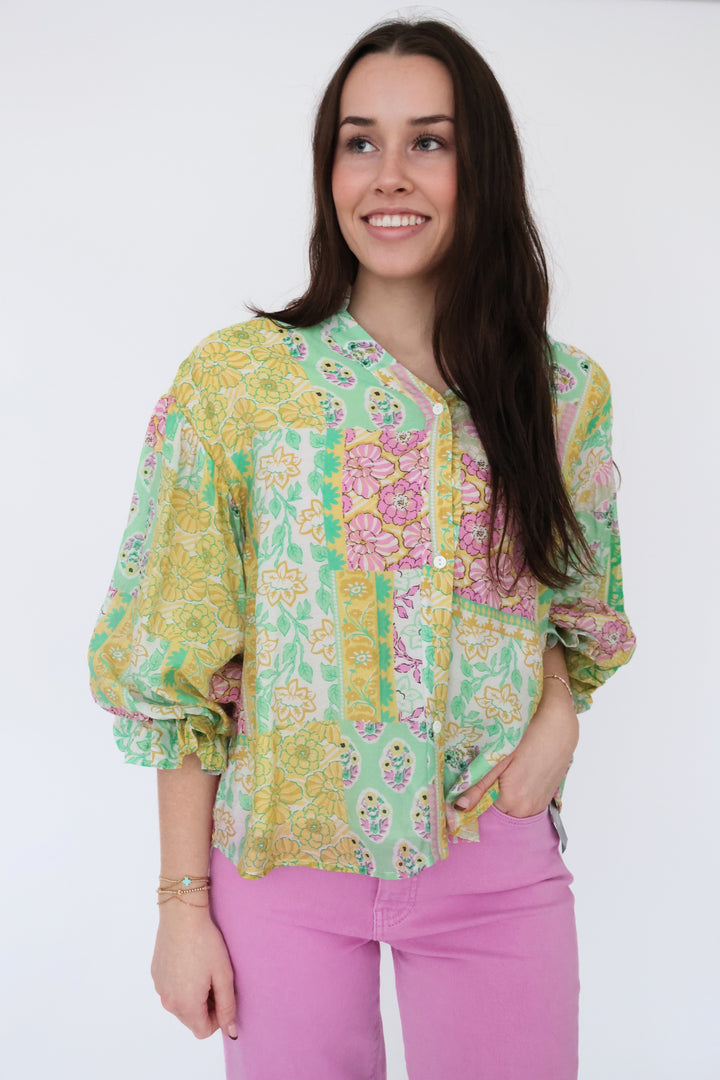 Piper Patchwork Blouse