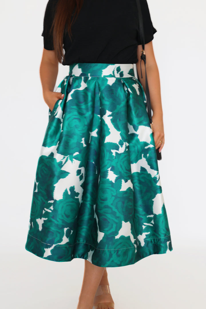 Emerson Floral Midi Skirt