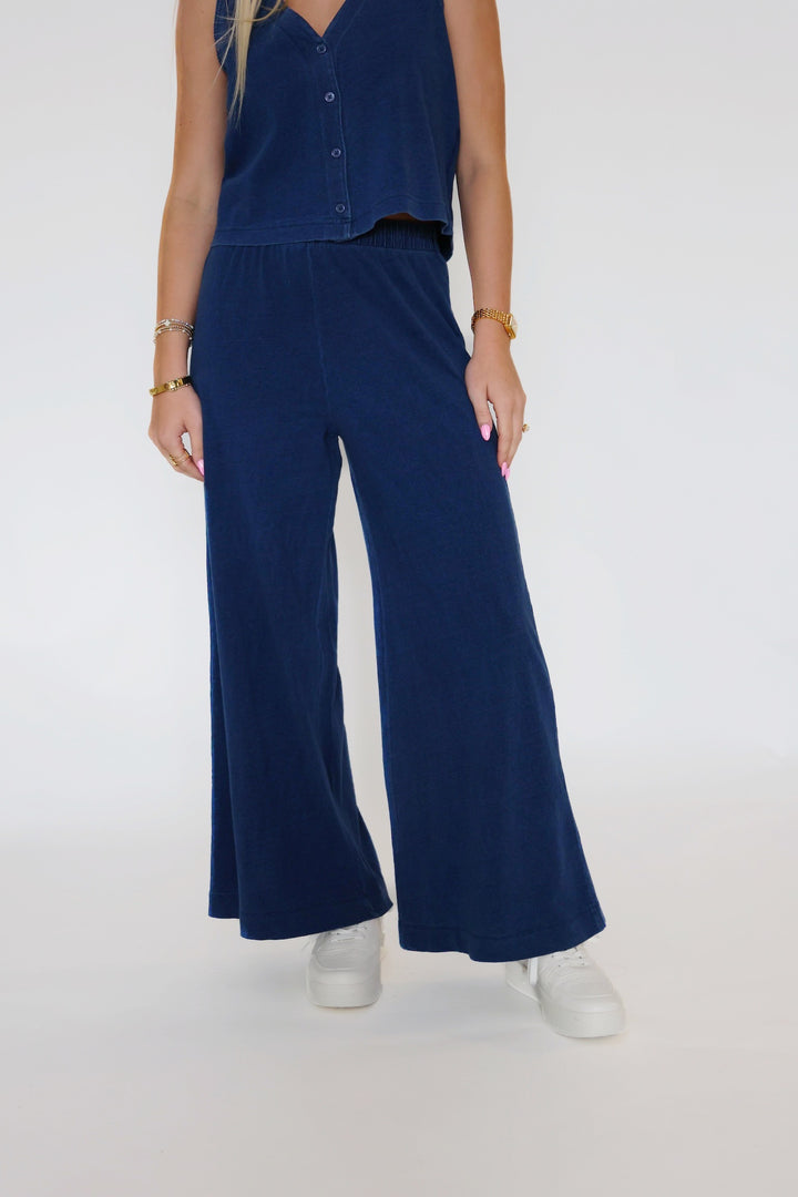 Scout Jersey Denim Pant- Indigo