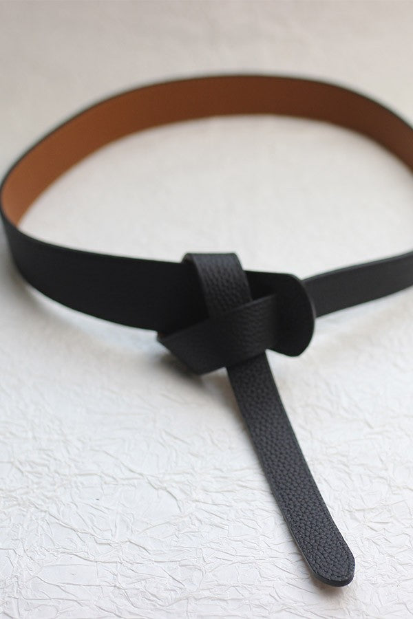 Double Face Leather Belt