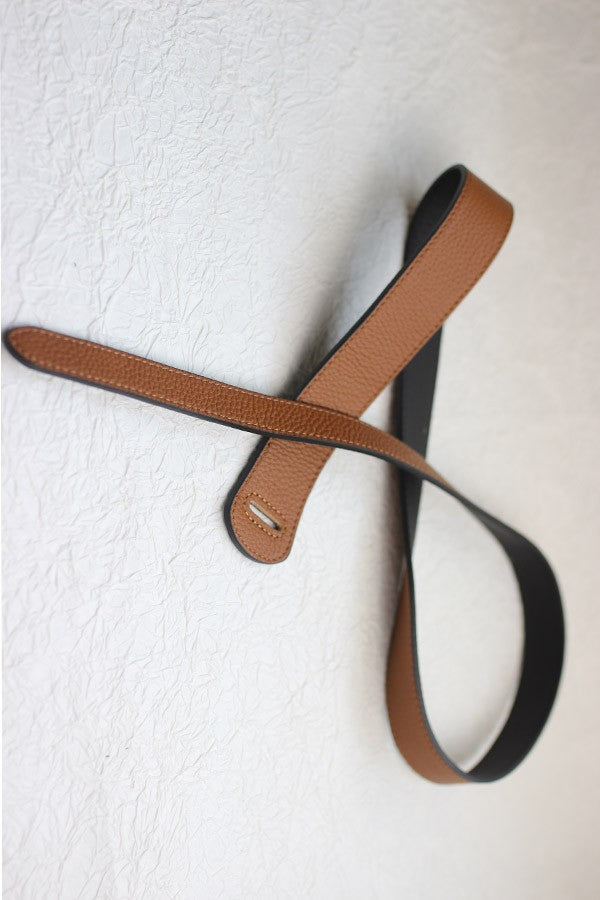 Double Face Leather Belt