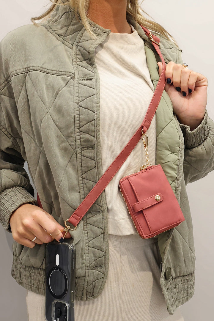 Clip & Go Vegan Leather Strap/Pouch