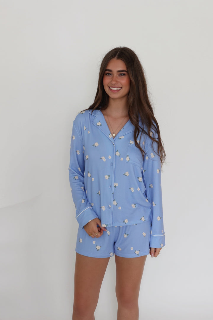 Floral PJ Short