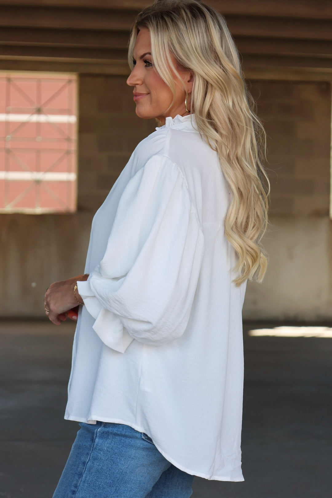 Lovely Blouse- White