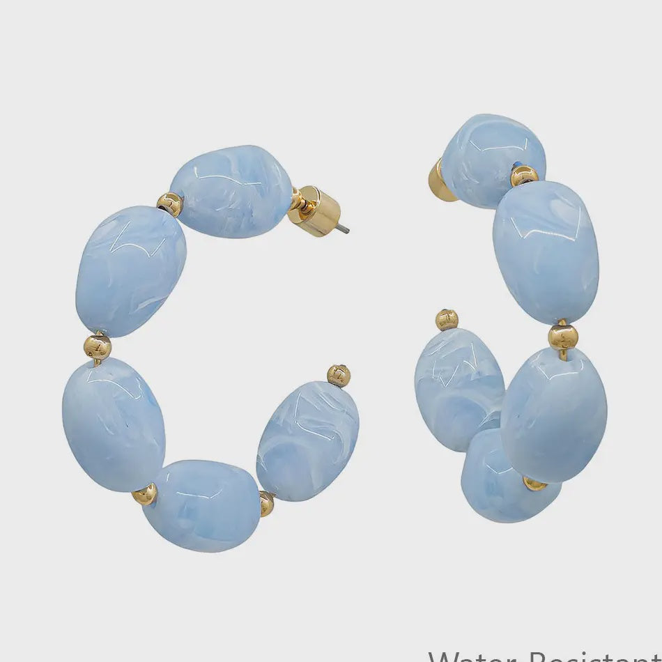 Depths Of Sea Earrings