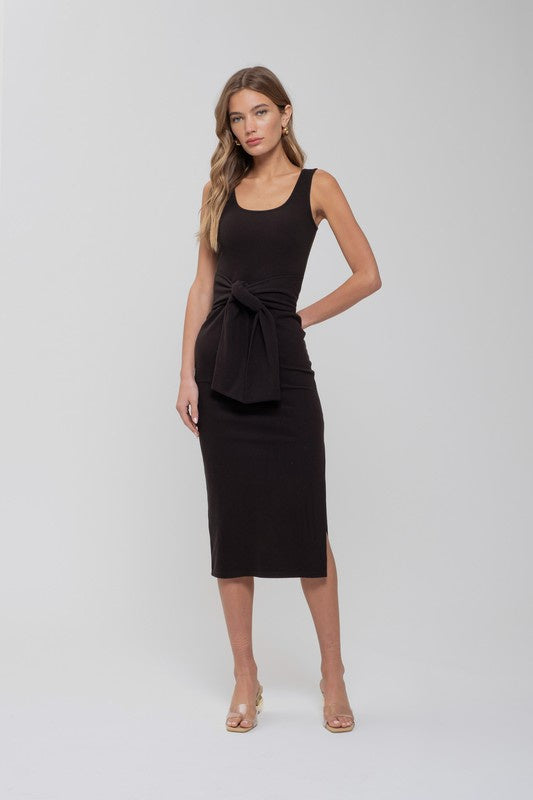 Raquel Tie Front Dress