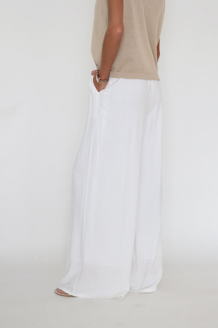 Sugarloaf Pants - White