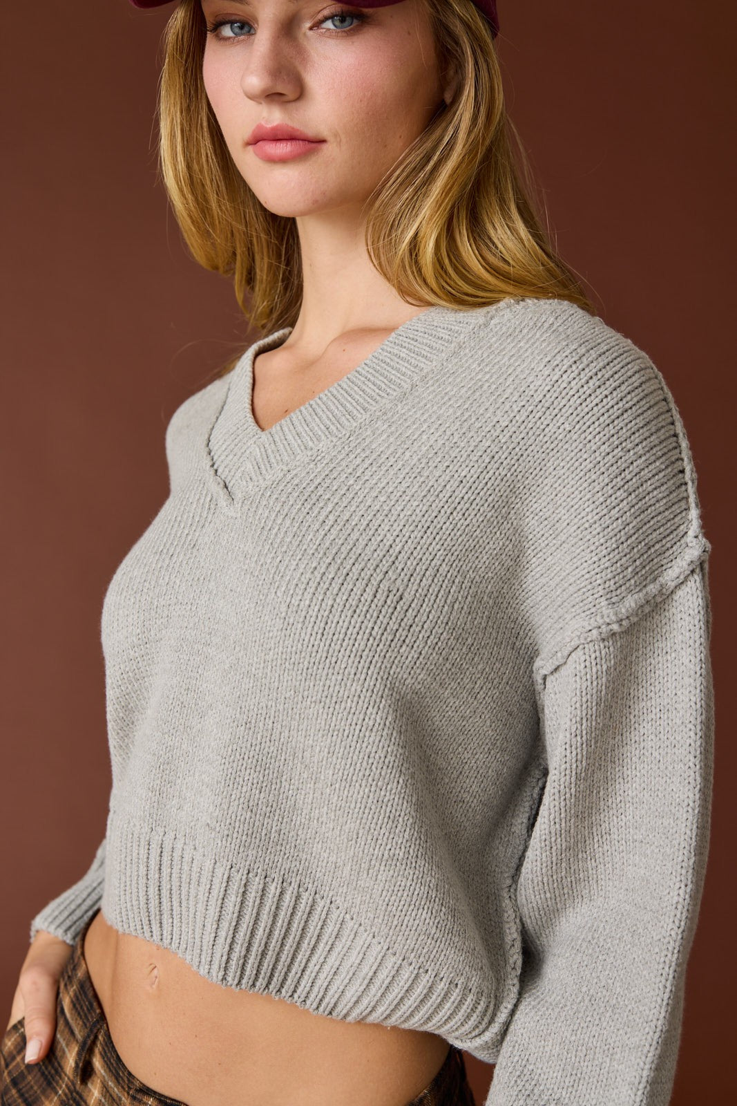 Nancy Crop Sweater (FINAL SAlE)