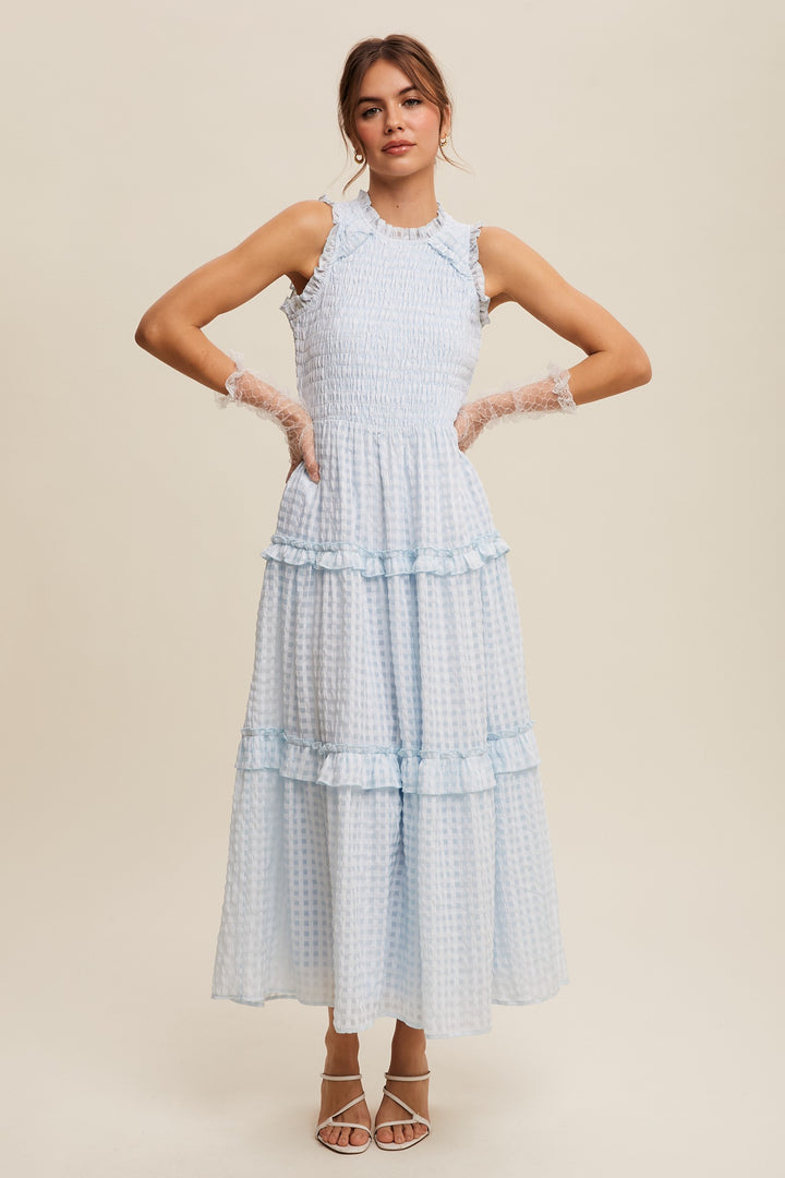 Gigi Gingham Maxi Dress