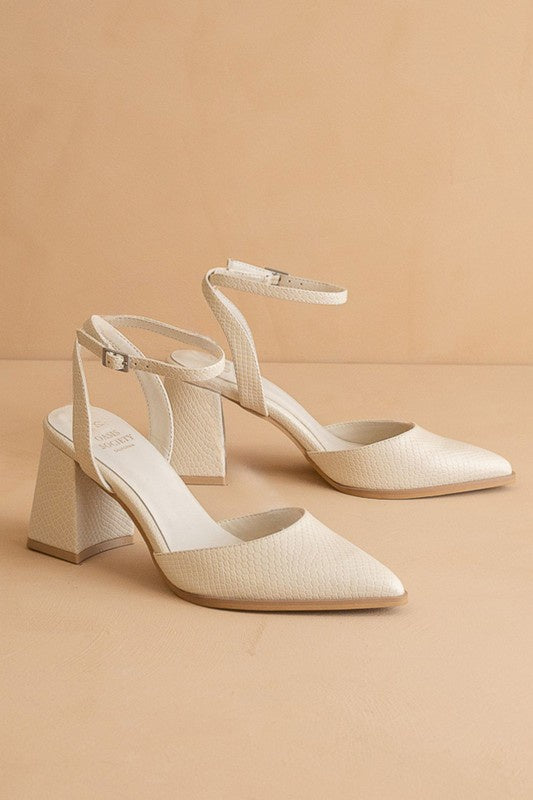 Sophia Ankle Strap Heels