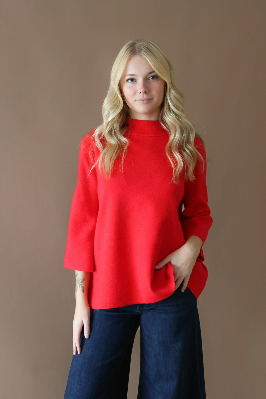 What You Want Sweater -Red