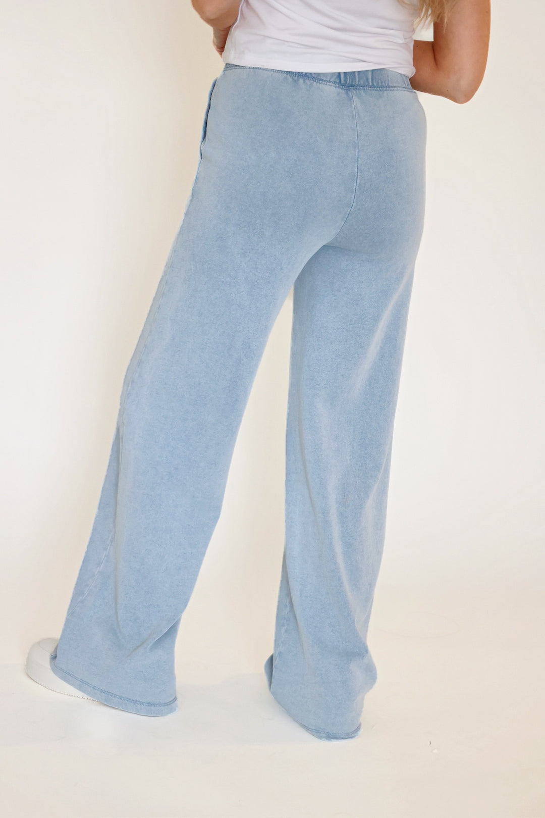 Hunter Knit Pant- Ocean Air Indigo