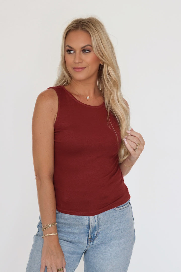 Credit Sleeveless Top