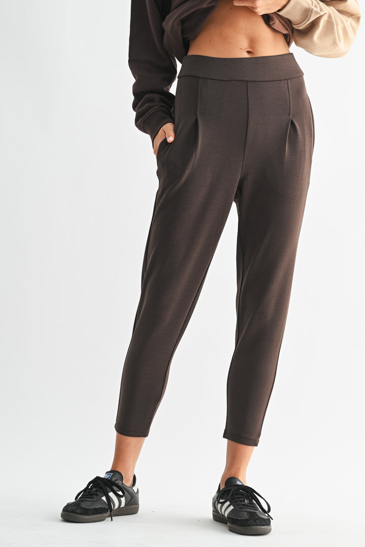 Laguna Scuba Pant- Espresso
