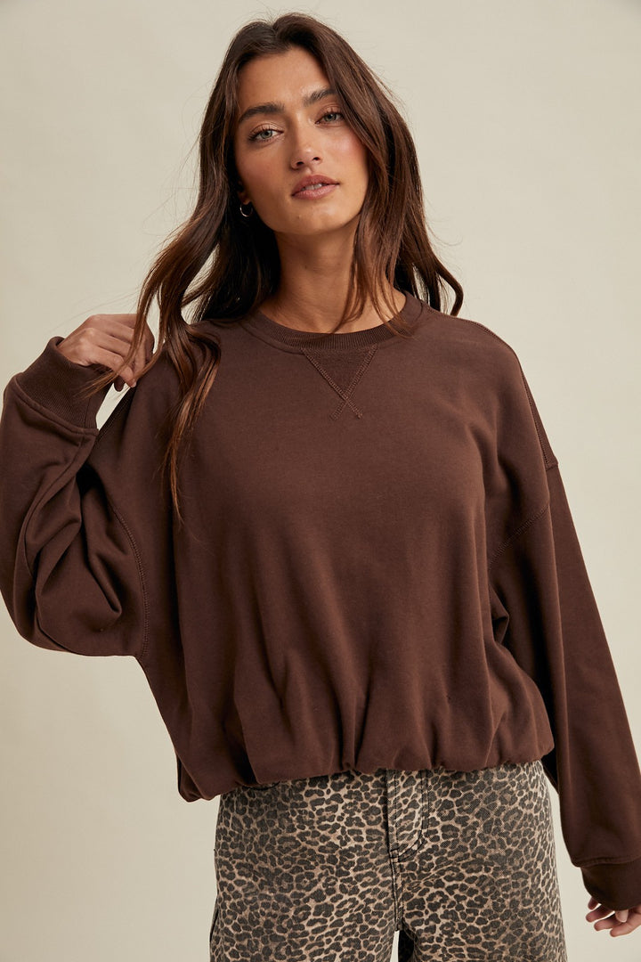 Marlee Bubble Sweatshirt