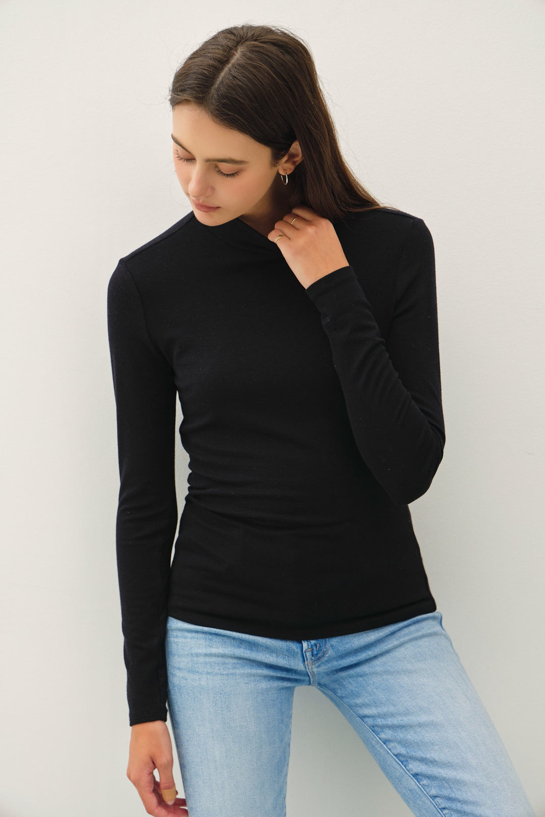 Perfect Turtleneck- Black