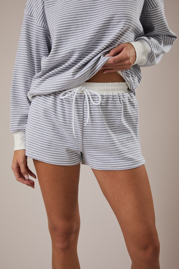 April Stripe Shorts
