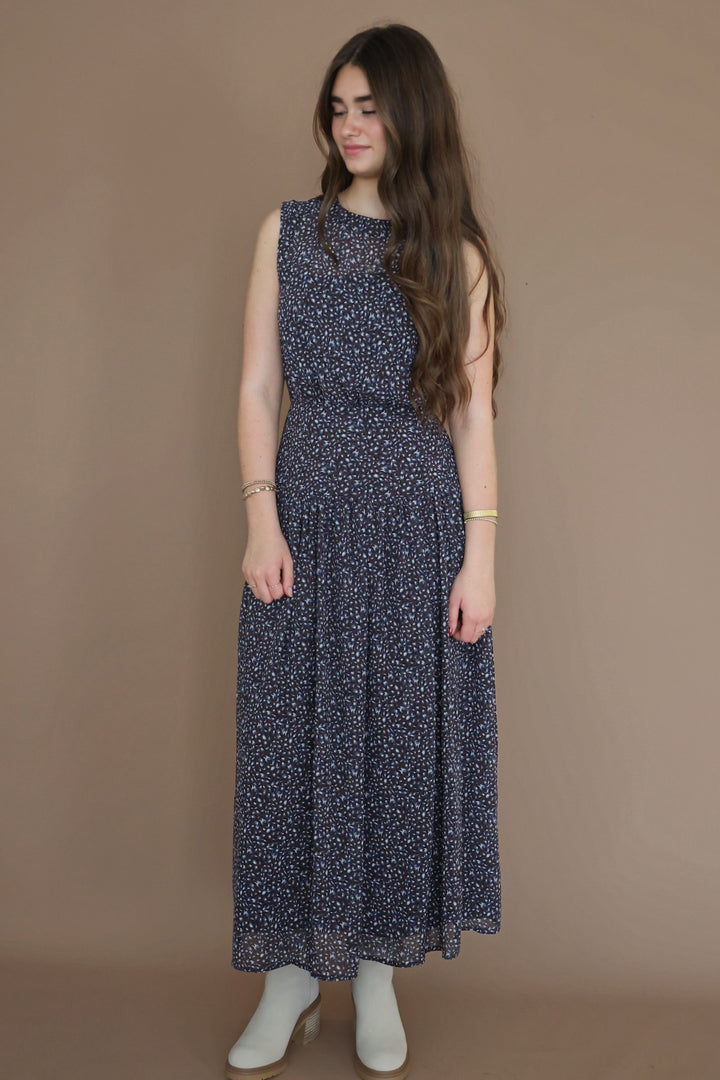 Etta Aspen Floral Midi Dress
