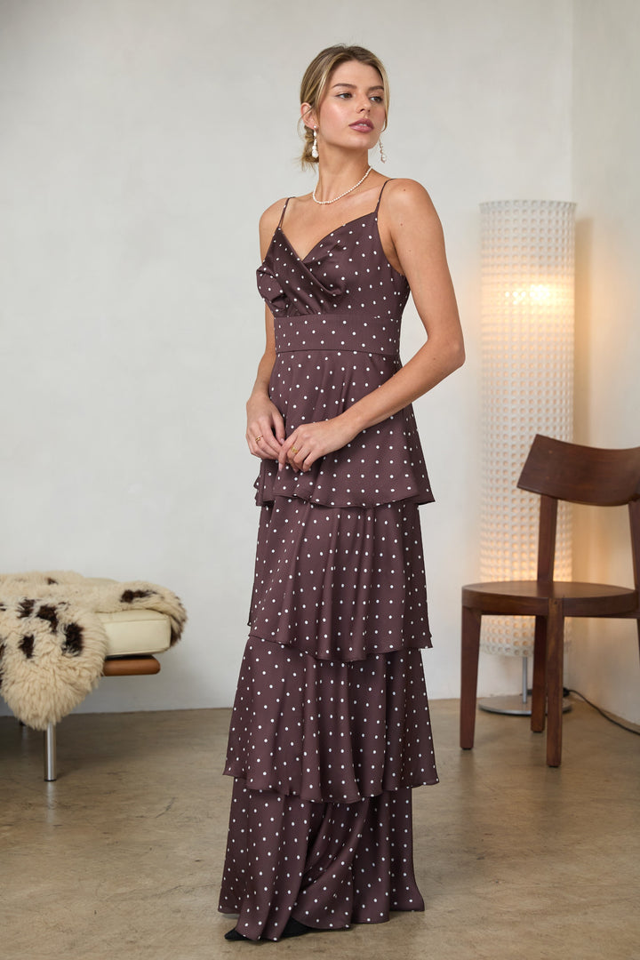 Kentucky Queen Dress- Brown