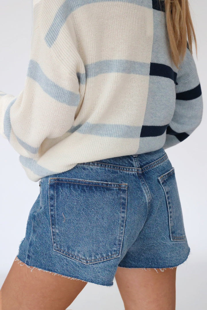 Classic Hi-Rise Denim Short - Vintage Indigo