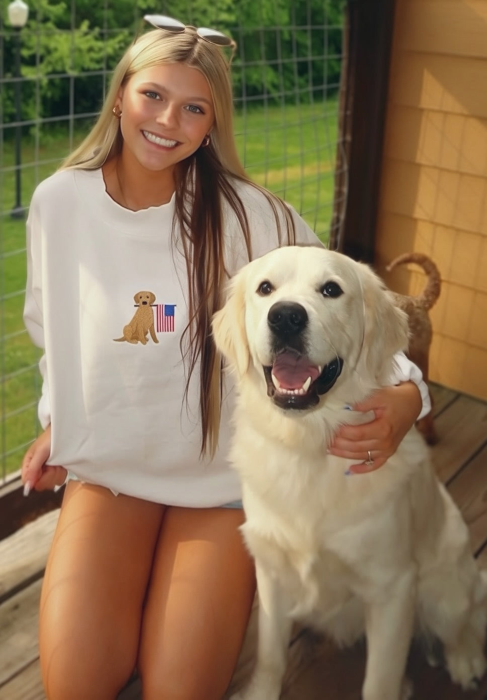 All American Pup Sweatshirt