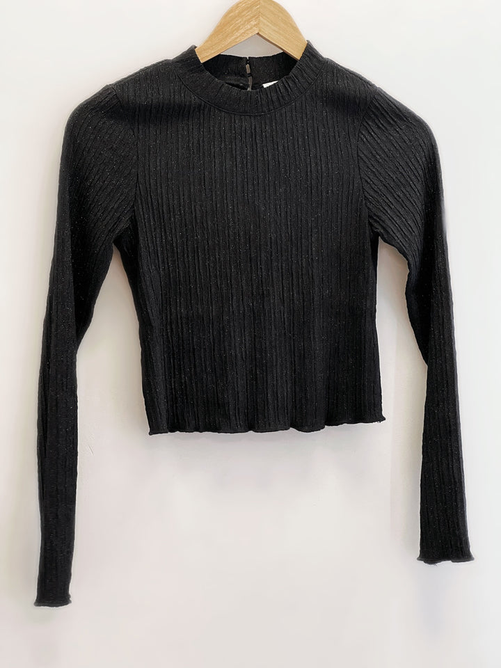 Nelly Mock Neck Knit Top (FINAL SALE)