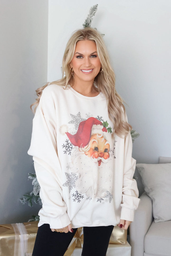 Vintage Santa Sweatshirt