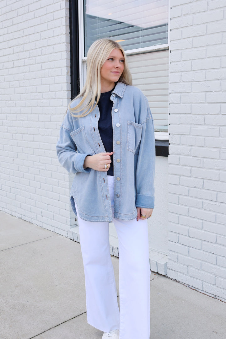 Some Say Knit Shacket