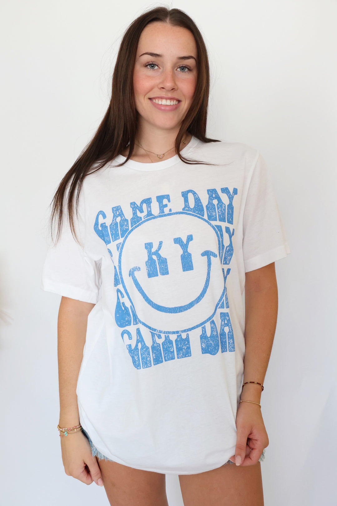 Smiley Game Day Tee