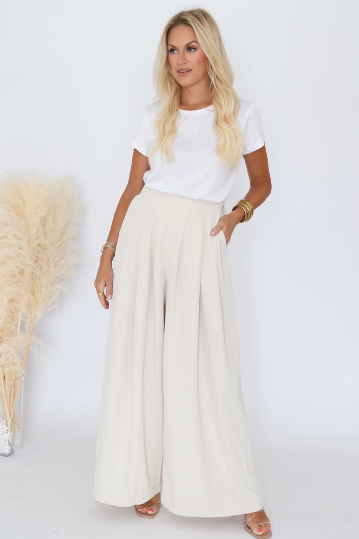 Donna Wide Leg Pant