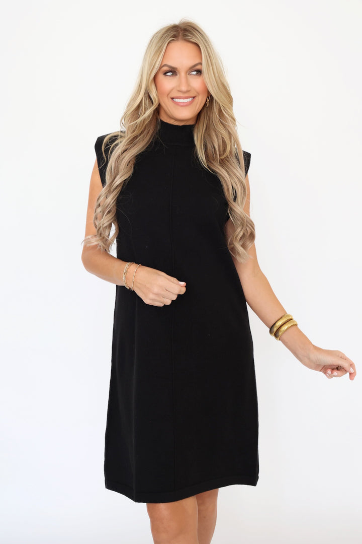 Sylvie Mock Neck Dress