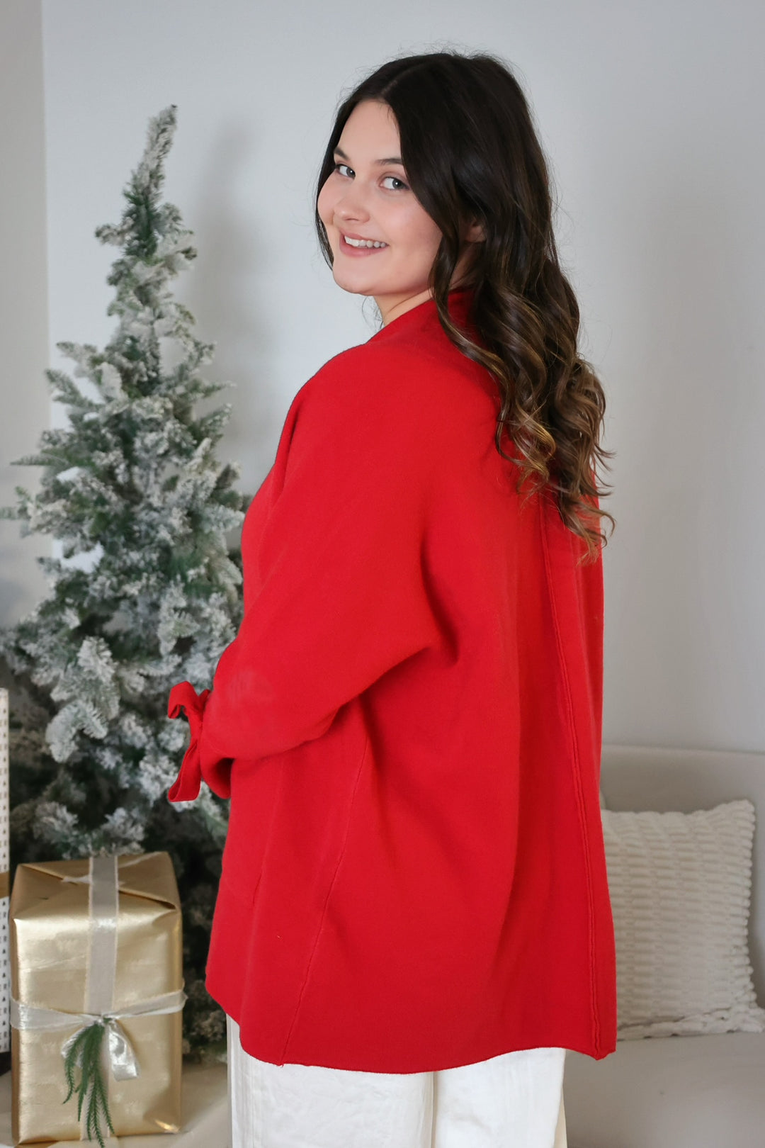 Heavenly Luxe Bow Cardigan