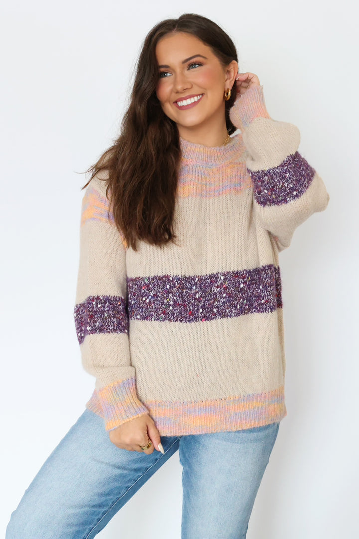 Kai Sweater/ Beige Multi (FINAL SALE)