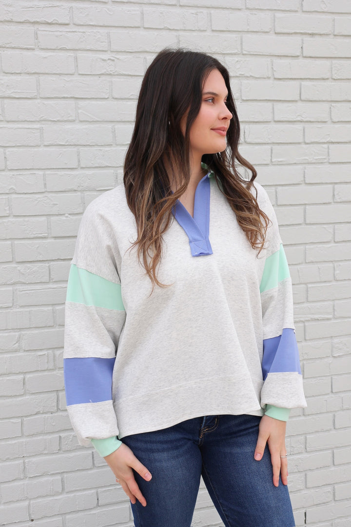 Ola Colorblock Top