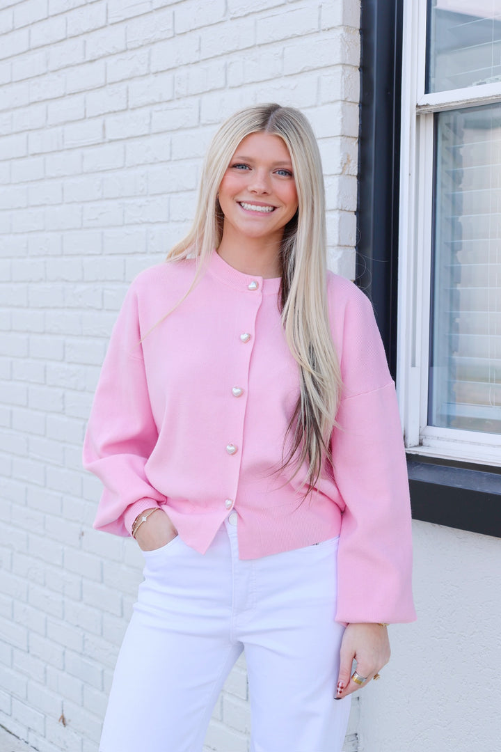 Faith Pearl Cardigan