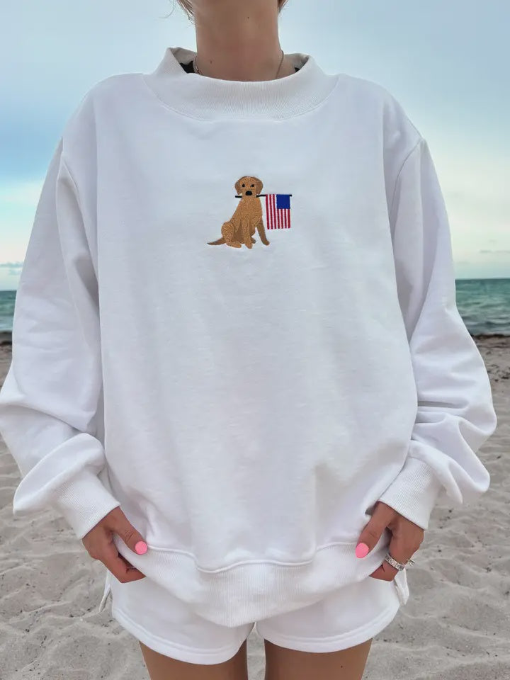 All American Pup Sweatshirt