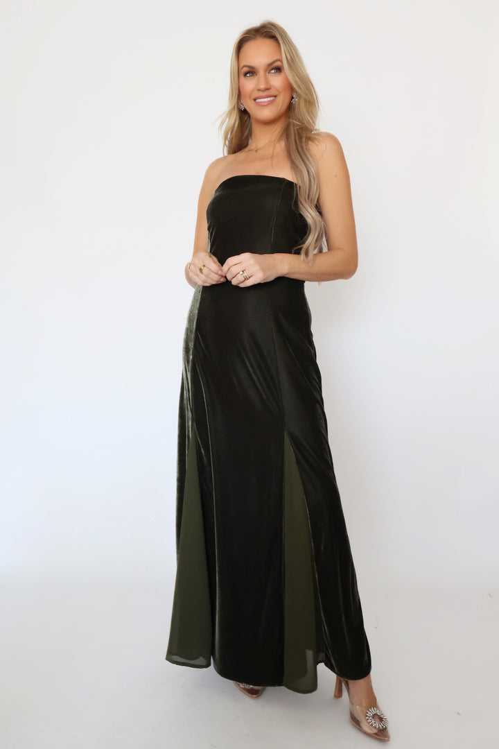 Midnight Oil Maxi Dress (FINAL SALE)